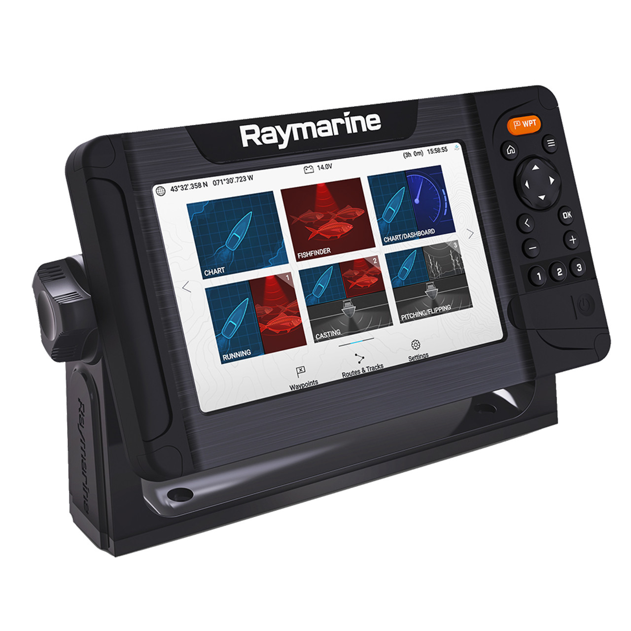 Raymarine Element 7 HV Combo w\/HV-100 Transducer  Nav+ US  Canada Chart [E70532-05-NAG]