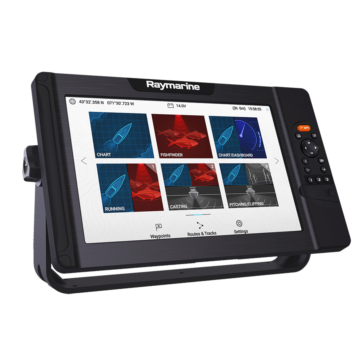 Raymarine Element 12 HV Combo w\/HV-100 Transducer  Nav+ US  Canada Chart [E70536-05-NAG]