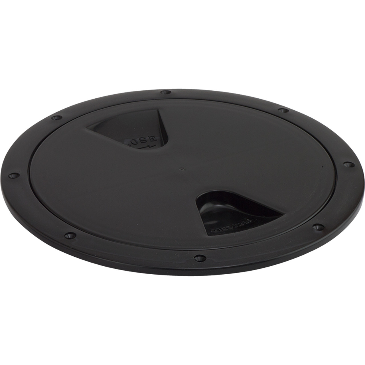 Sea-Dog Screw-Out Deck Plate - Black - 5" [335755-1]
