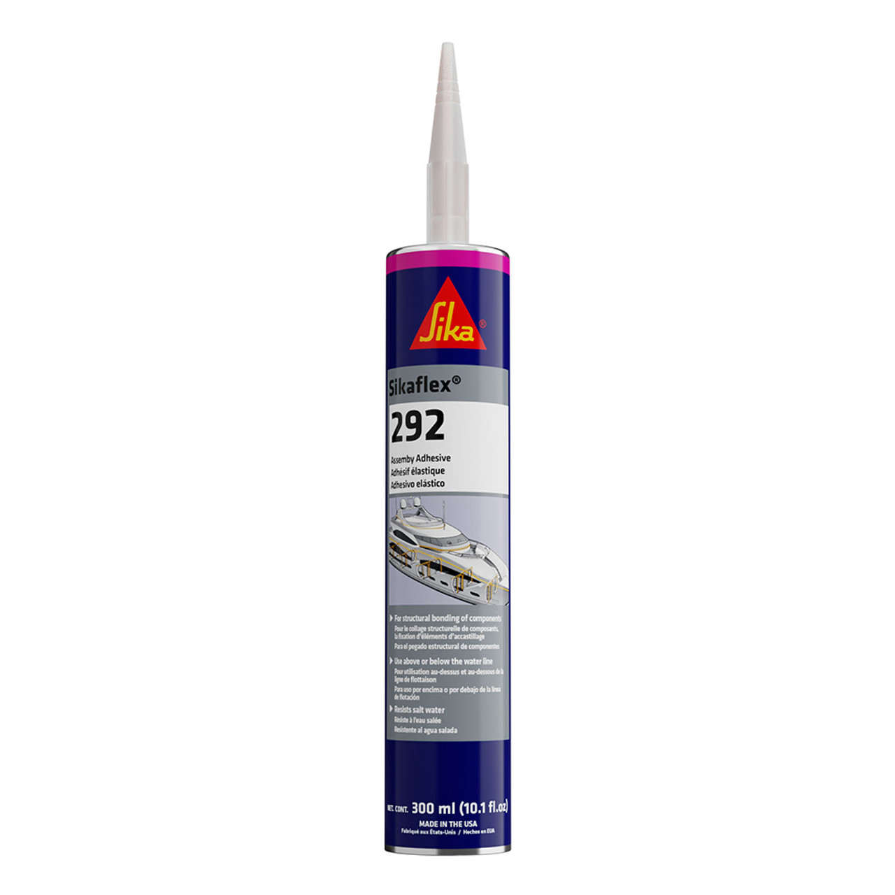 Sika Sikaflex-292 White - 10oz Tube w\/Nozzle [696275]