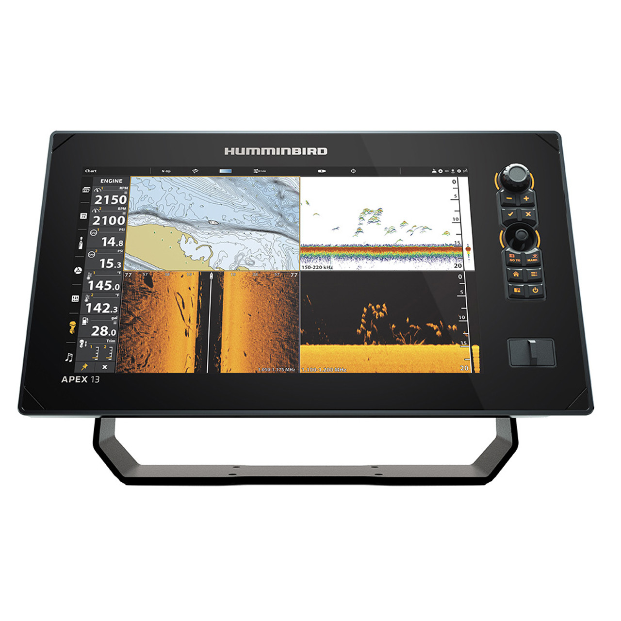 Humminbird APEX 13 CHO VX MSI+ Chartplotter\/Fishfinder w\/o Transducer [411470-1VXCHO]