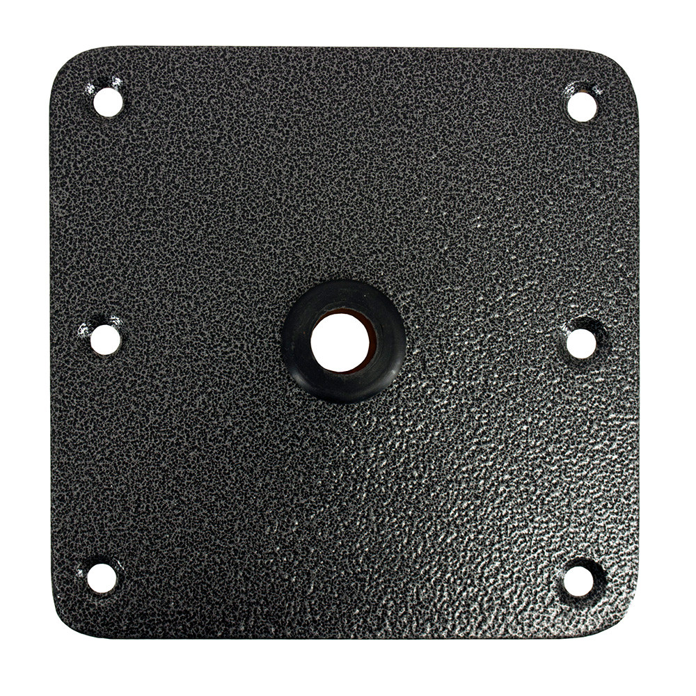 Springfield KingPin Standard Square Steel Base - 7"x7" - Kennedy Base [1620018]