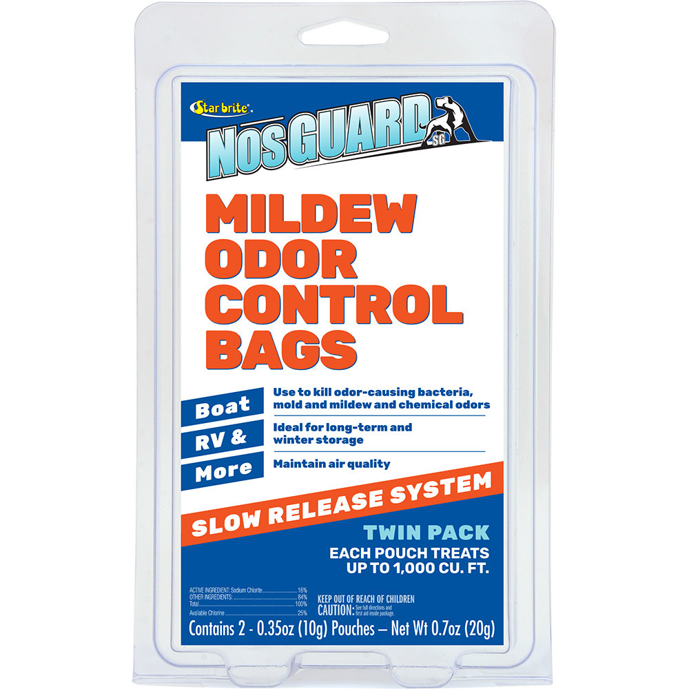 Star brite NosGUARD Mildew Odor Control Bags Slow Release System - 2-Pack [89950]