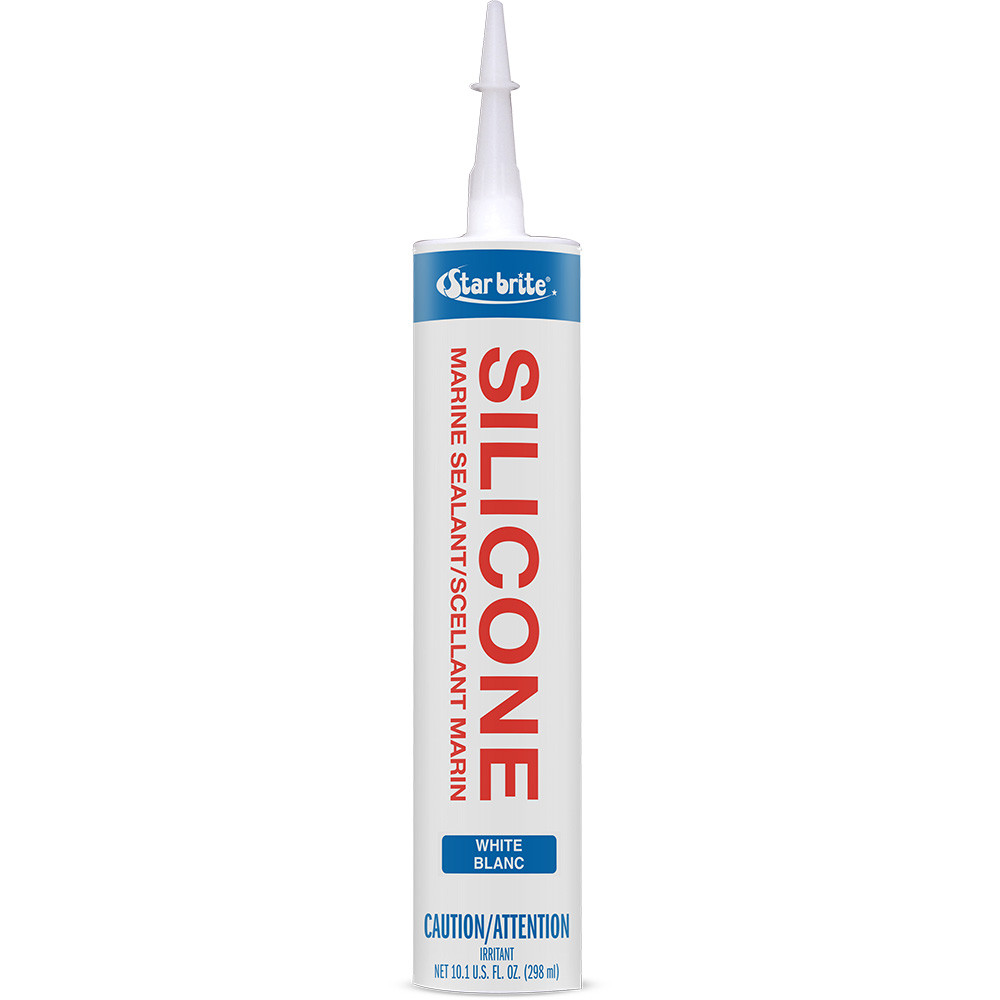 Star brite Marine Silicone Sealant - White - 10.3 oz [82121]