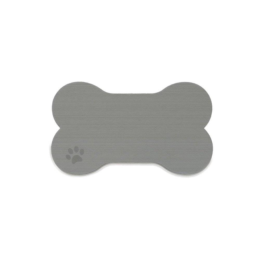 SeaDek Dog Bowl Mat - Storm Grey\/Black - Small - 12" x 21" [62713-90837]