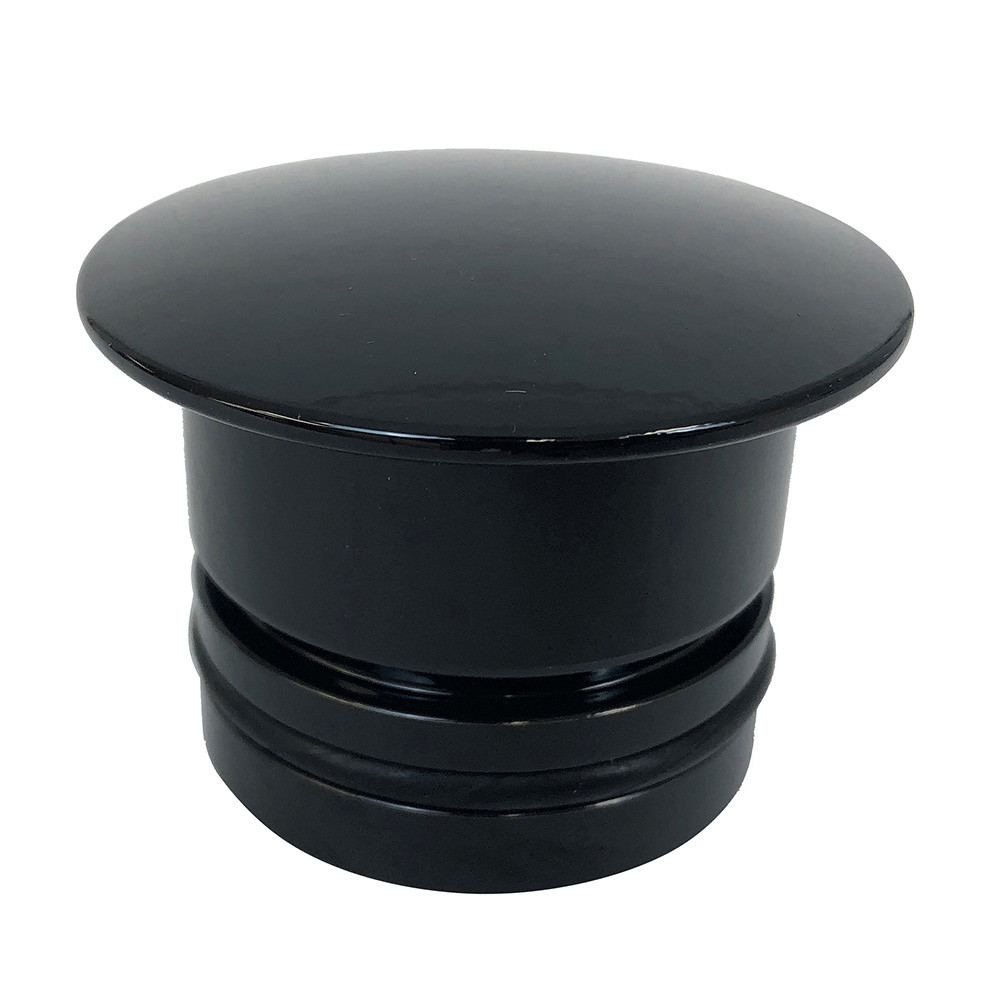 Bob's Machine Deck Plug - Pedestal Seat Plug 1.77" Hole - Black [311-000001-PCGBLK]