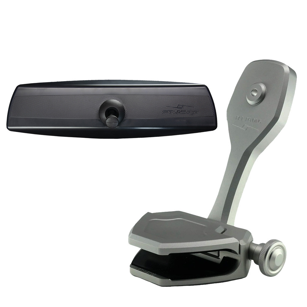 PTM Watersports Mirror\/Bracket VR-140 Pro  ZXR-370 - Titanium Grey [P12848-2370TEBGR]