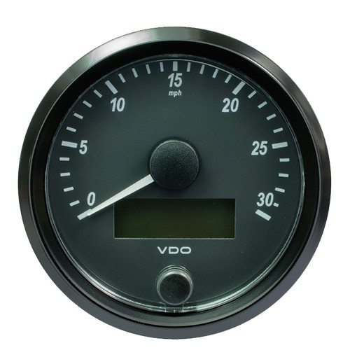 VDO SingleViu 80mm (3-1\/8") Speedometer - 30 MPH [A2C3832880030]
