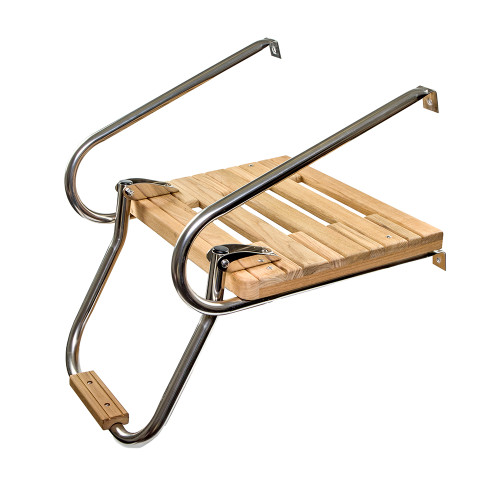 Whitecap Teak Swim Platform w\/Ladder f\/Inboard\/Outboard Motors [60903]