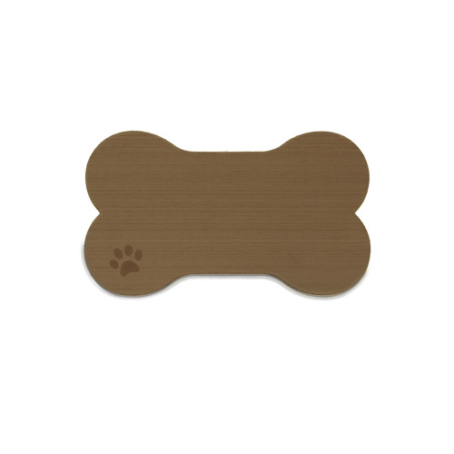 SeaDek Dog Bowl Mat - Cappuccino\/Black - Small - 12" x 21" [62713-91090]