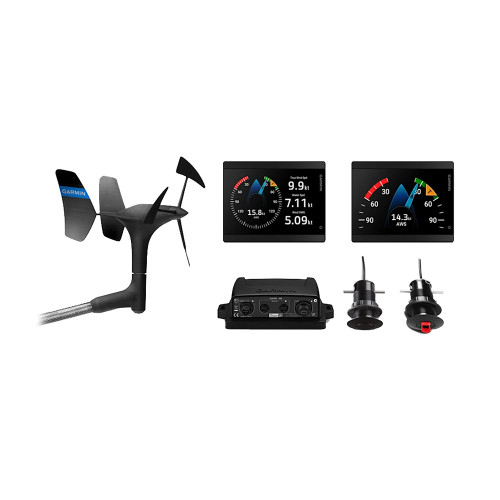 Garmin GMI 40 Wired Sail Pack  43mm - 2 GMI 40 Marine Instruments, gWind Wired  GDT 43\/GST 43 Transducers [010-03411-40]