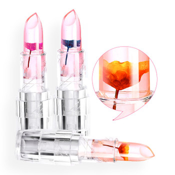 Moisturizer Long Lasting Transparent Color Changing Jelly Lipstick