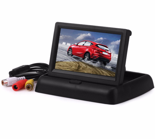 4.3" inch Hot Sale Folding TFT LCD Monitor Car Rear View