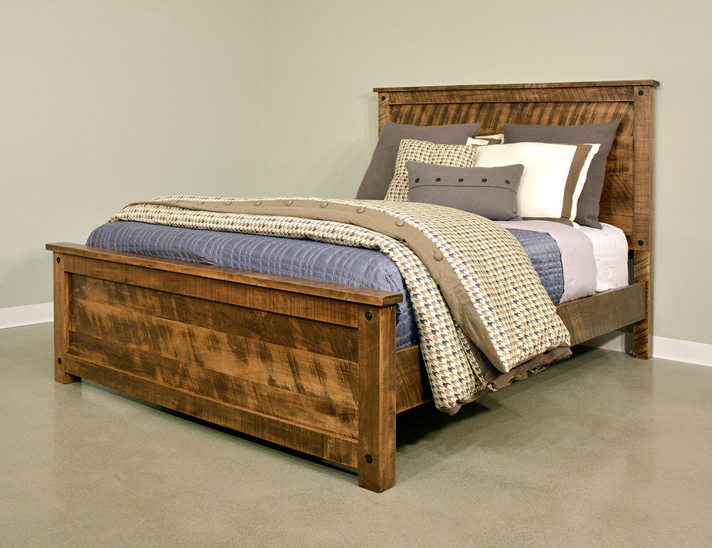 Adirondack Queen Bed Solid Wood Superstore