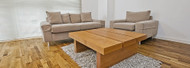 How to Style a Living Room with Solid Wood Accent Tables