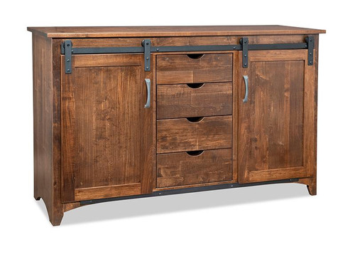 Glengarry 2 Barn Door/4 Drawer Sideboard Glengarry 2 Barn Door/4 Drawer Sideboard