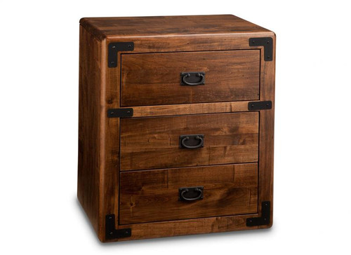 Saratoga 3 Drawer Nightstand Saratoga 3 Drawer Nightstand