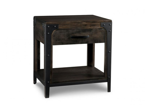 Portland 1 Drawer Open Nightstand Portland 1 Drawer Open Nightstand