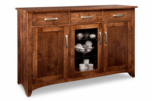 Glengarry 3 Door/1 Glass/3 Drawer Sideboard