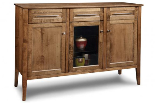 Stockholm 3 Door/1 Glass/3 Drawer Sideboard