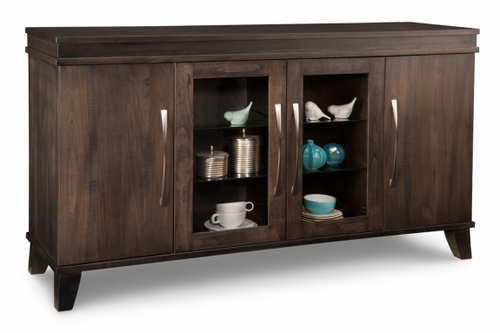 Verona 4 Door/2 Glass Sideboard