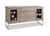 Electra 2 Glass Door/3 Centre Drawer Sideboard Electra 2 Glass Door/3 Centre Drawer Sideboard