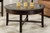 Demilune Round Glass Top Coffee Table