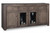 Contempo 4 Door/2 Glass/4 Drawer Sideboard
