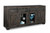 Steel City 4 Door/2 Glass/4 Drawer Sideboard