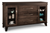 Verona 2 Glass Door/3 Centre Drawer Sideboard