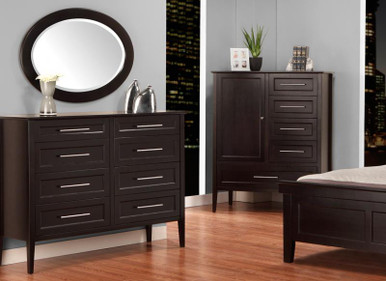 Stockholm 8 Drawer Dresser - Solid Wood Superstore