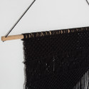 Bohemian Rio Macrame Wall Hanging - Black