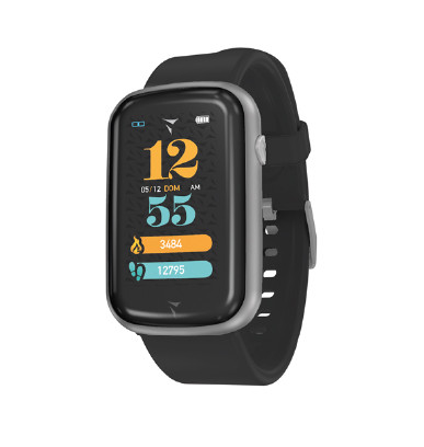 SMARTWATCH DISPLAY SOTTILE BLACK SILVER