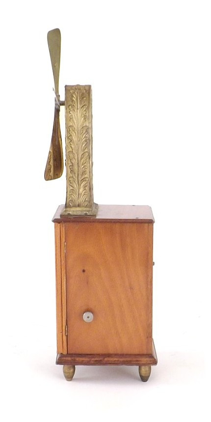 1890's Zephyr Tall Clockwork Fan Paris - Antique Fan Supply Co