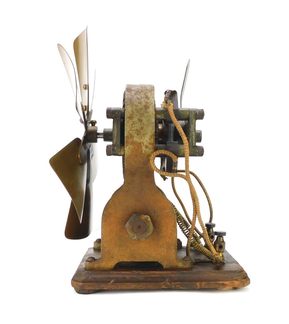 1890 Early Bipolar Motor In The Manner Of Edison Slow Motor