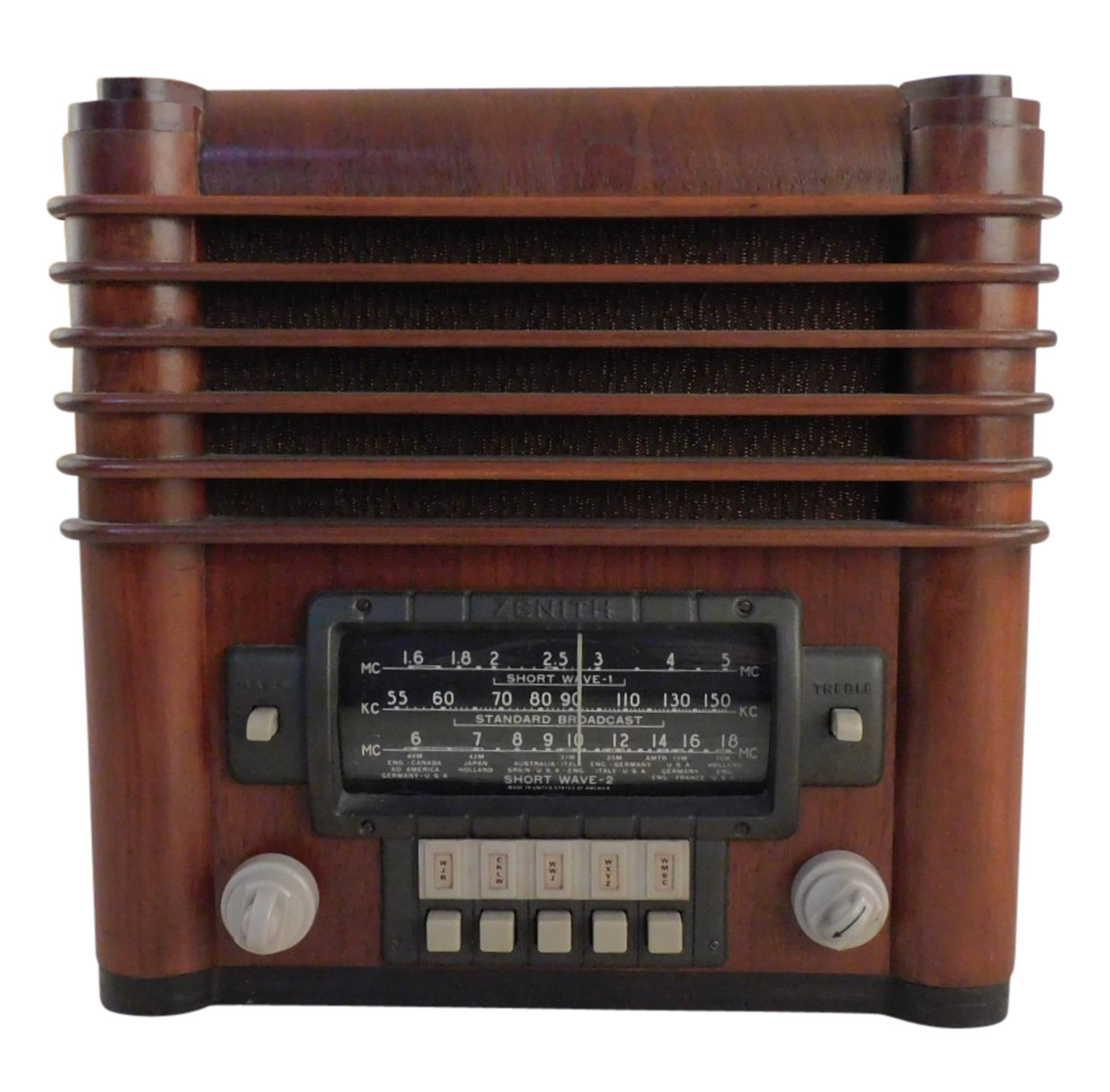 ギター ABC antiques Radio 1940's Zenith Cube Radio #S459589 - Antique Fan Supply Co