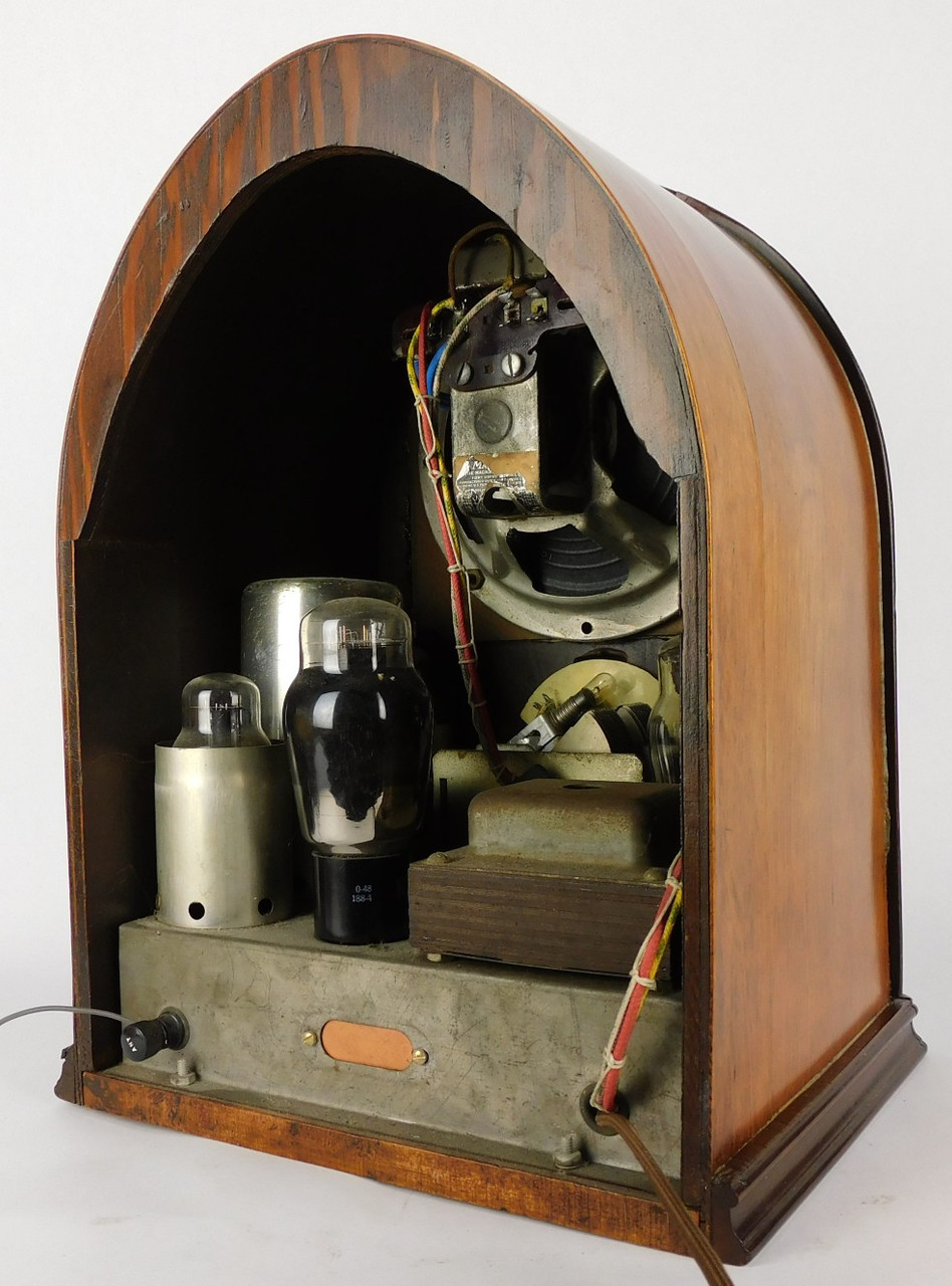 Late 1930's Marquette Cathedral Radio - Antique Fan Supply Co