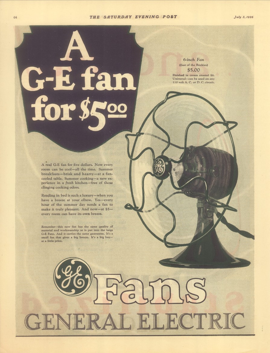 Circa 1924 General Electric 6