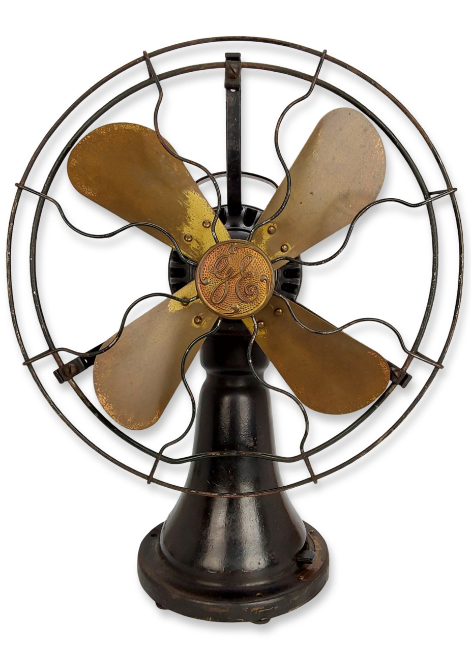 Circa 1920 GE Coin Operated Hotel Taxi Fan Original Finish