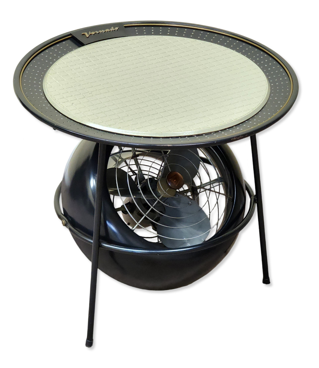 Circa 1951 Vornado 28F1-1 Table Hassock Fan All Original