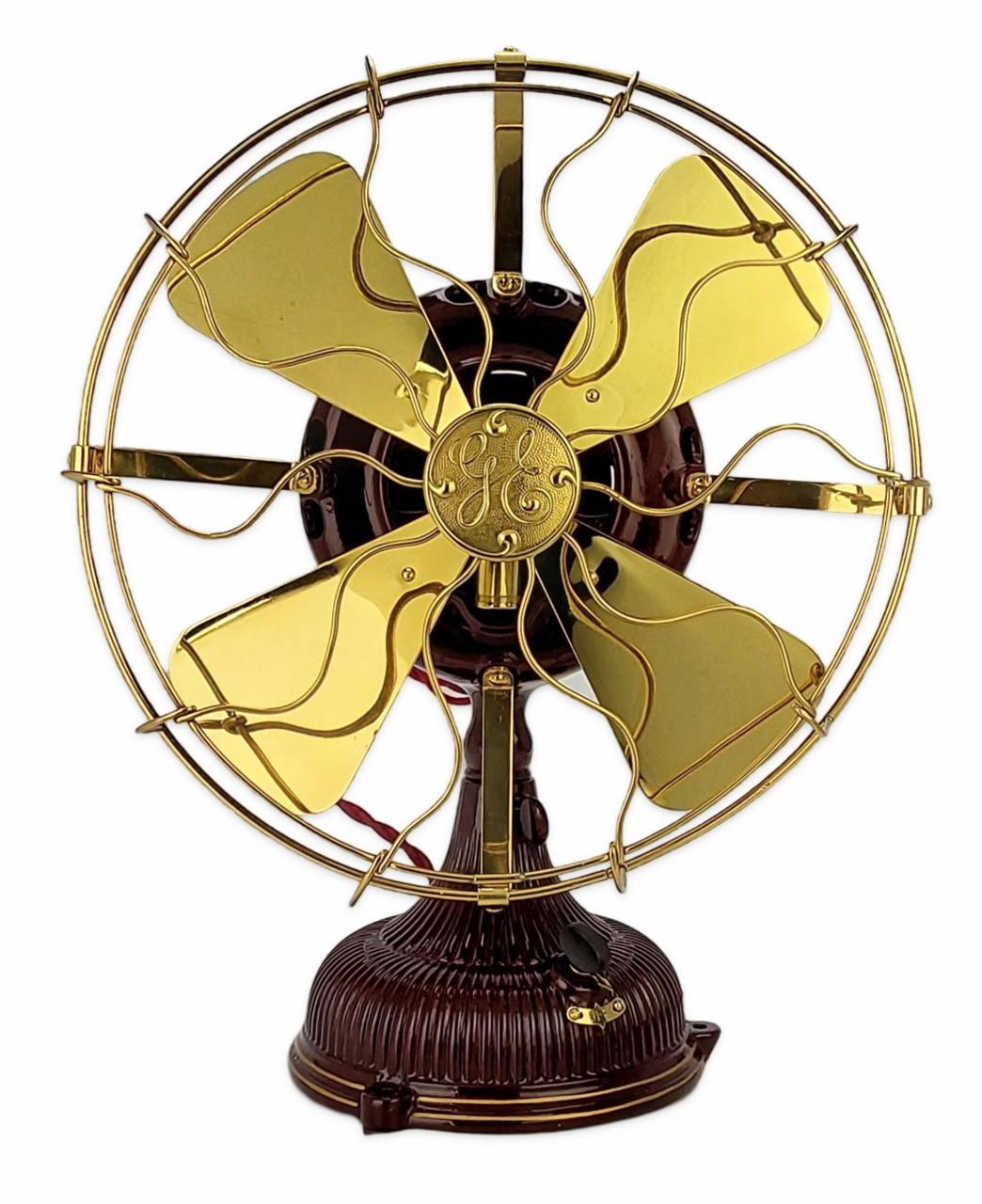 GE General Electric アンティークファン Restored Circa 1903 GE 12