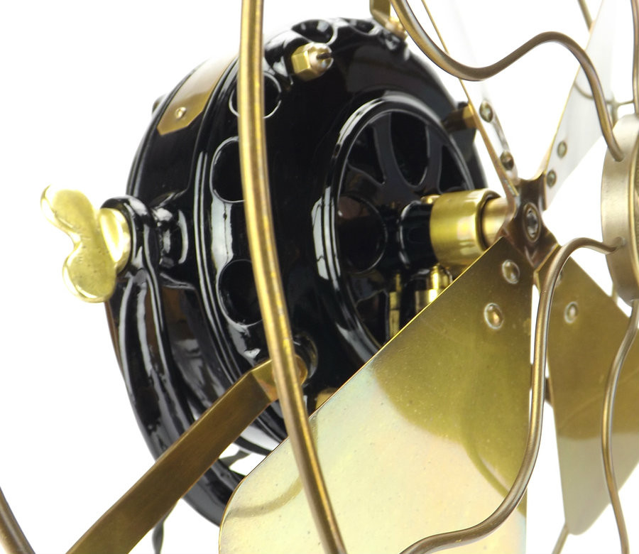 GE General Electric アンティークファン Restored 1904 General Electric GE Pancake Fan - Antique Fan Supply Co