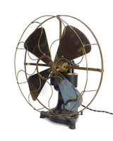 1890's 16" Western Electric Bipolar Desk Fan