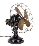 Original 12" GE Sidewinder Oscillating Desk Fan
