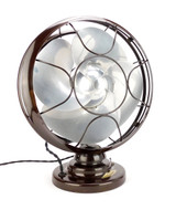 Time Capsule 1934 10" Emerson Silver Swan Oscillating Desk Fan