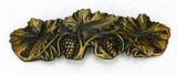 GE Grape Leaf Limited Production Cast Brass Side Decrement Antiqued Brass