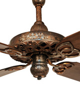 Circa 1911 52" GE Oak Leaf Ceilng fan