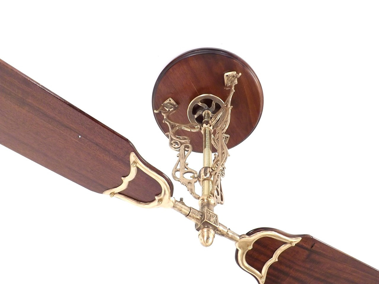 3 1890's Restored Belt Drive Ceiling Fans Plus Belts and Motor