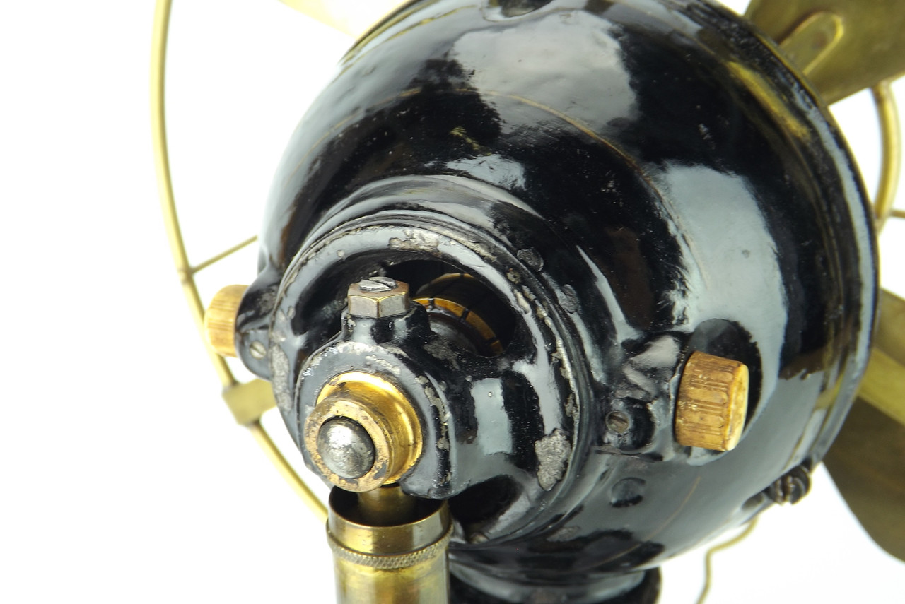 Very Rare 12" DC Sprague Lundell Ball Motor Fan Antique Fan Supply Co