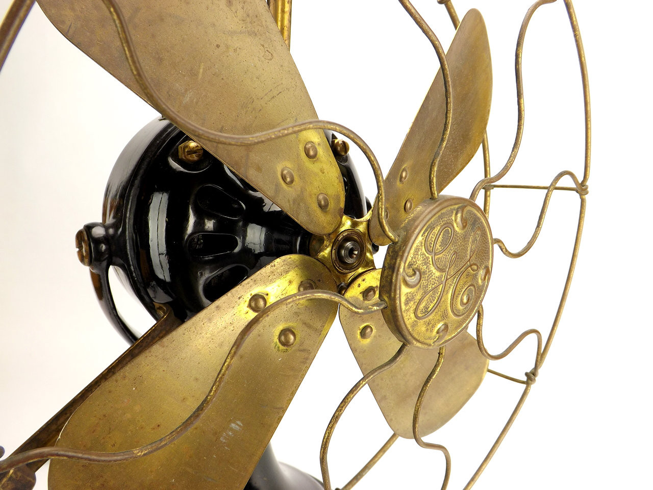 Beautiful All Original 12" BMY GE Fan Antique Fan Supply Co